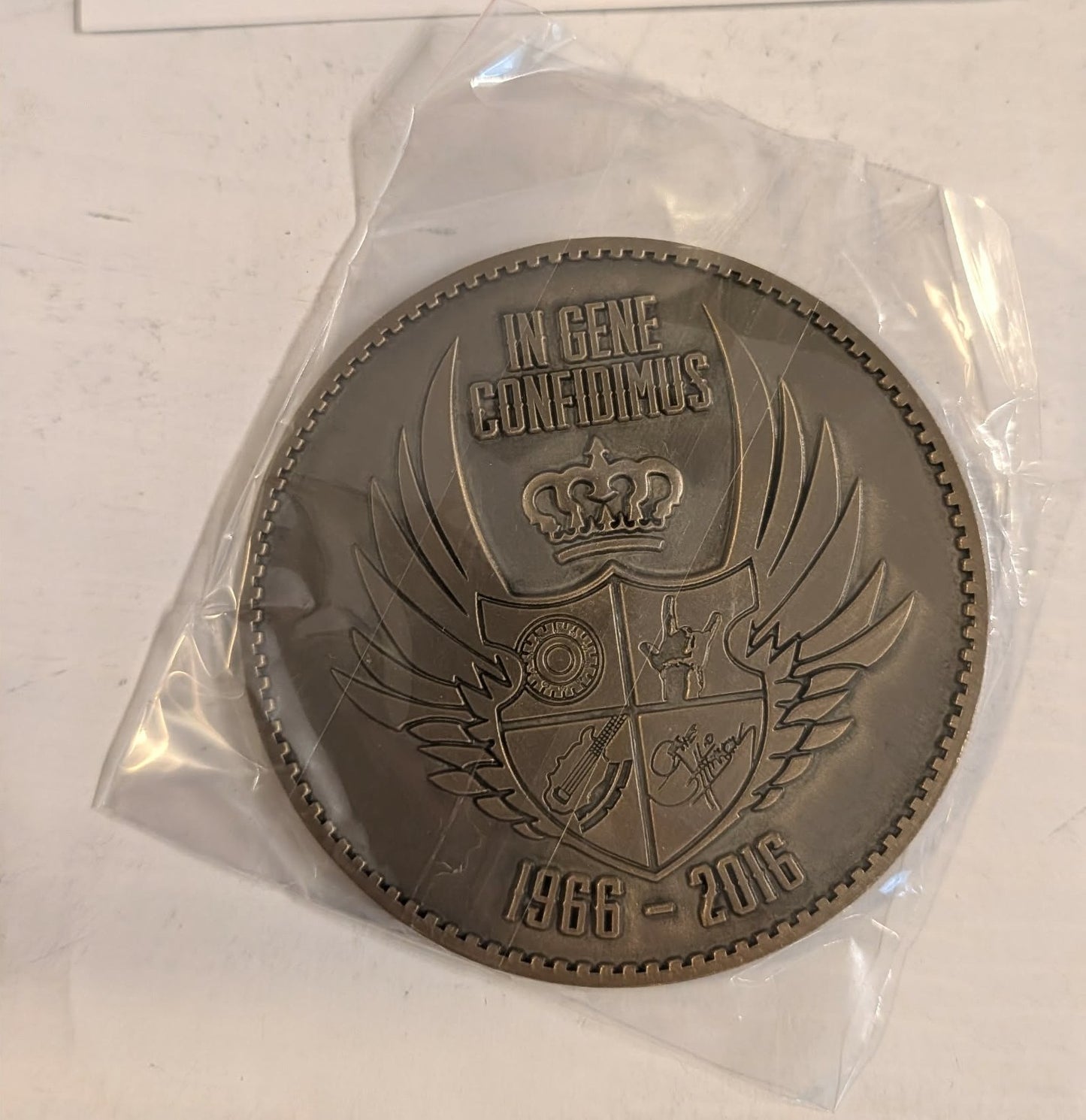 Gene Simmons Gold Coin